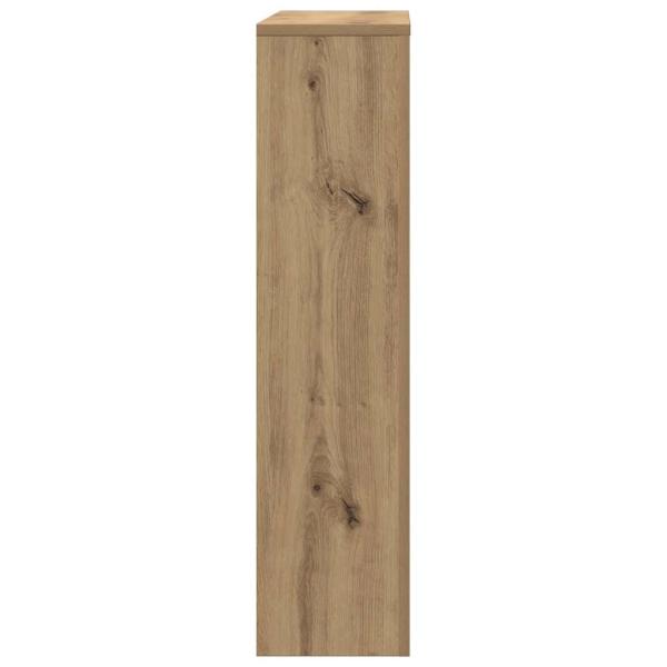 Heizkörperverkleidung Artisan-Eiche 78x20x82 cm Holzwerkstoff