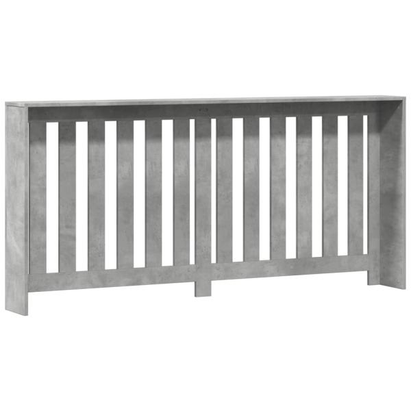 Heizkörperabdeckung Betongrau 175 x 20 x 82 cm Holzwerkstoff