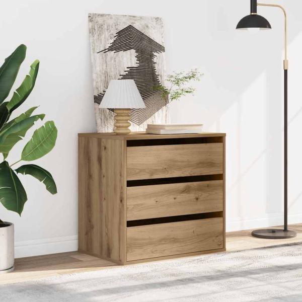 ARDEBO.de - Kommode Artisan-Eiche 60x41x58 cm Holzwerkstoff