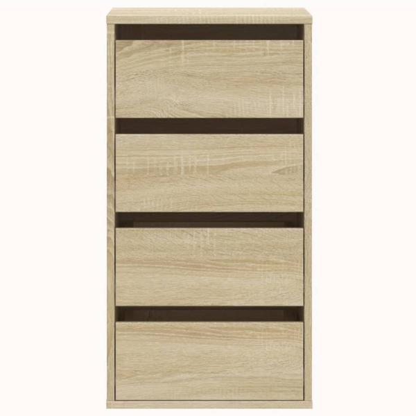 Kommode Sonoma-Eiche 40x41x76 cm Holzwerkstoff