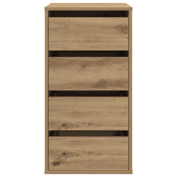 Kommode Artisan-Eiche 40x41x76 cm Holzwerkstoff