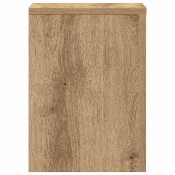 Pflanzenständer 2 Stk. Artisan-Eiche 25x25x35 cm Holzwerkstoff