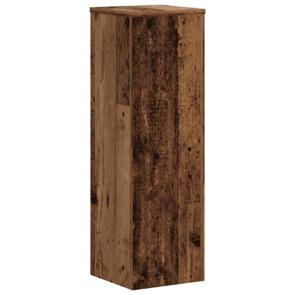 Pflanzenständer 2 Stk. Altholz-Optik 25x25x80 cm Holzwerkstoff