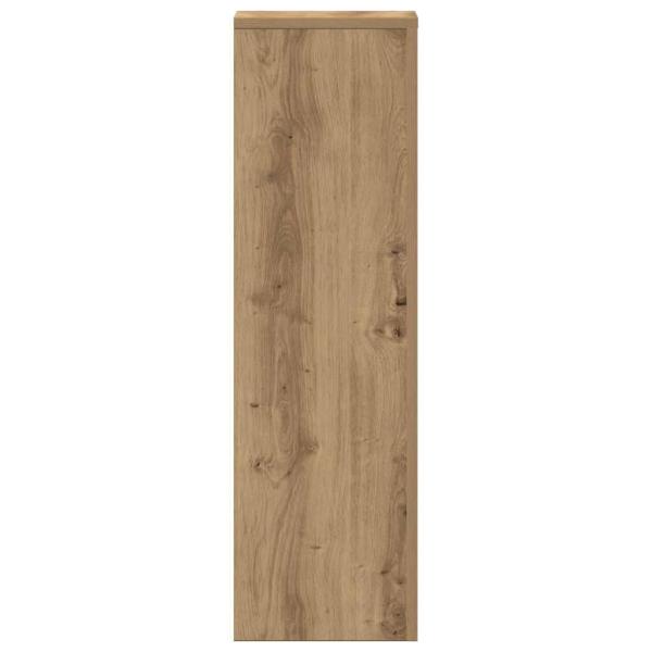 Pflanzenständer 2 Stk. Artisan-Eiche 25x25x80 cm Holzwerkstoff