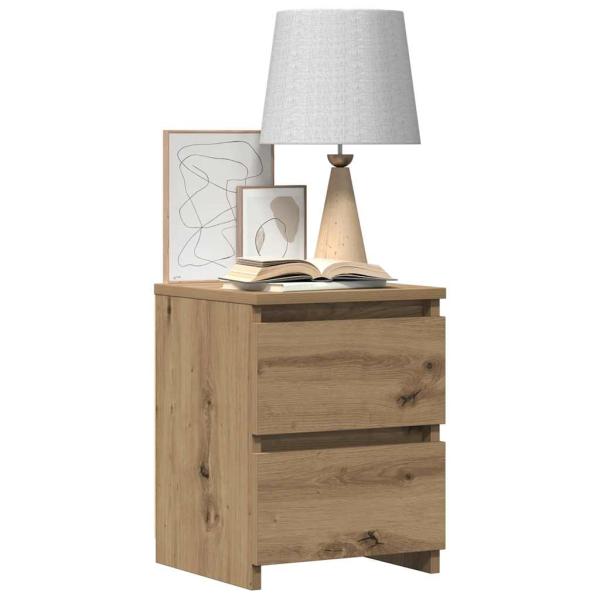 Nachttisch Artisan-Eiche 30x30x40 cm Holzwerkstoff