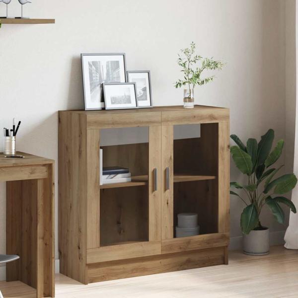 Bücherschrank Artisan-Eiche 82,5x30,5x80 cm Holzwerkstoff