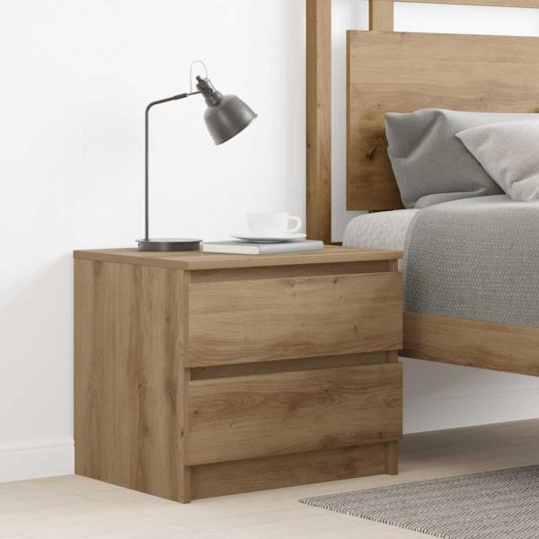 ARDEBO.de - Nachttisch Artisan-Eiche 50x40x43,5 cm Holzwerkstoff