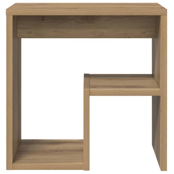 Nachttische 2 Stk. Artisan-Eiche 40x30x40 cm Holzwerkstoff
