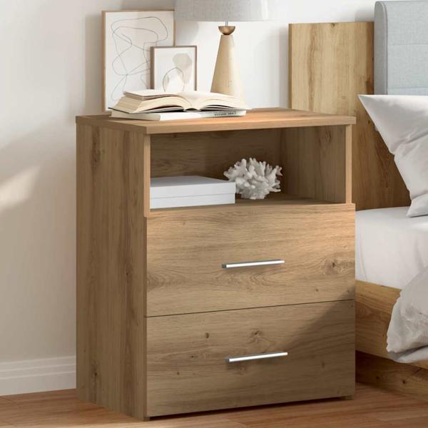 Nachttisch Artisan-Eiche 50x32x60 cm Holzwerkstoff