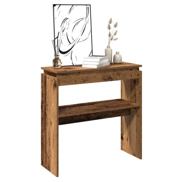 ARDEBO.de - Konsolentisch Altholz-Optik 102x30x80 cm Holzwerkstoff