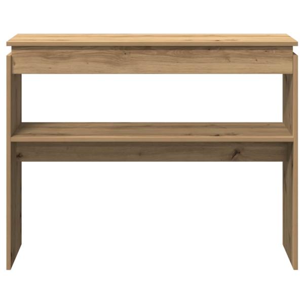 Konsolentisch Artisan-Eiche 102x30x80 cm Holzwerkstoff