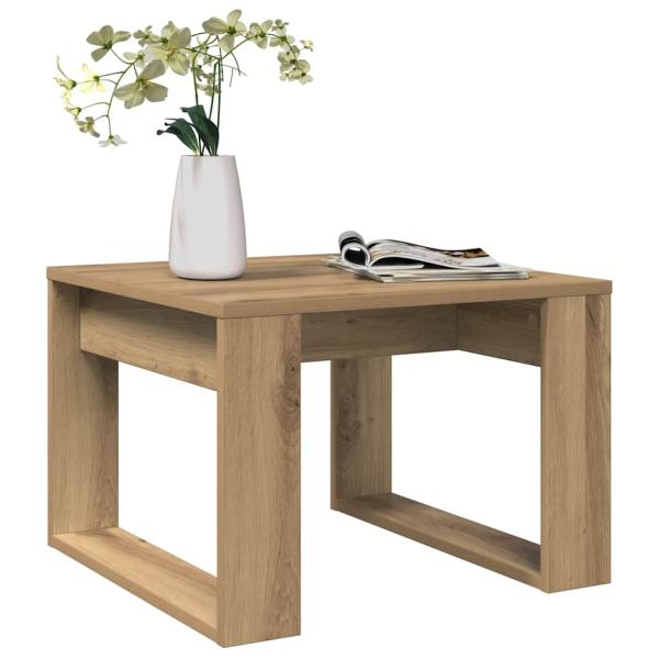 ARDEBO.de - Beistelltisch Artisan-Eiche 50x50x35 cm Holzwerkstoff