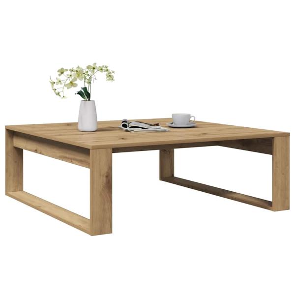 ARDEBO.de - Couchtisch Artisan-Eiche 100x100x35 cm Holzwerkstoff