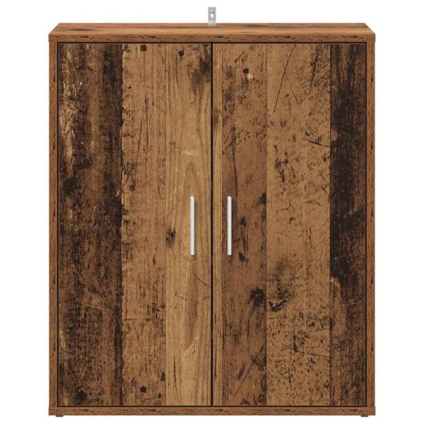 Schuhschrank 60 x 35 x 70 cm Altholz