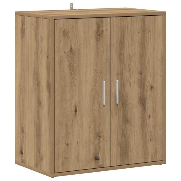 Schuhschrank 60 x 35 x 70 cm Artisan-Eiche 5 regale