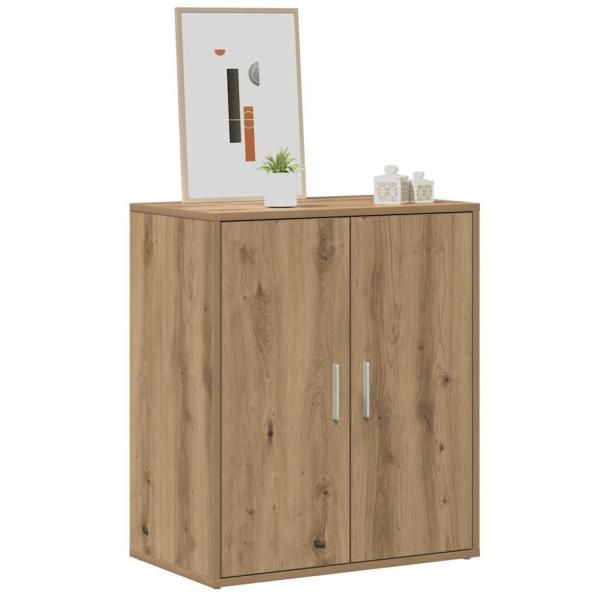 Schuhschrank 60 x 35 x 70 cm Artisan-Eiche 5 regale