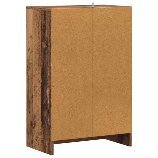 Schuhschrank Altholz-Optik 60x35x92 cm Holzwerkstoff