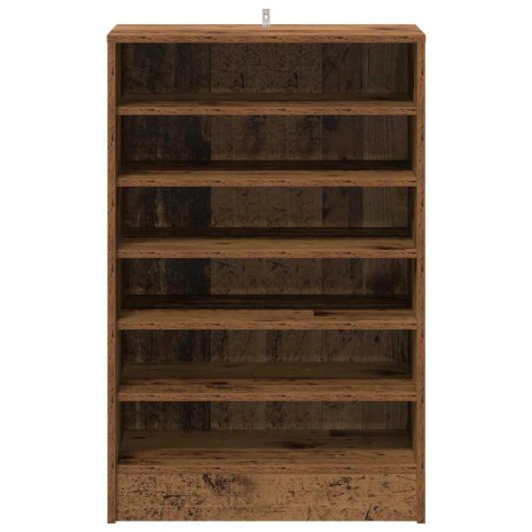 Schuhschrank 60 x 35 x 92 cm Altholz