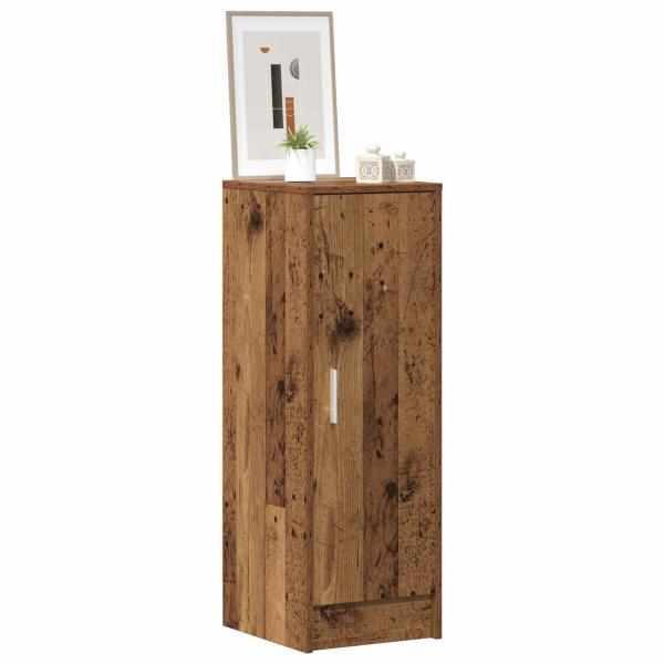 Schuhschrank 32 x 35 x 92 cm Altholz