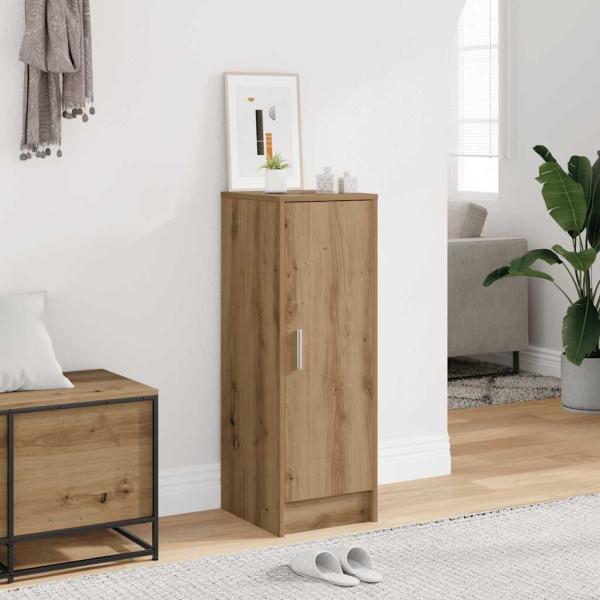 ARDEBO.de - Schuhschrank Artisan-Eiche 32x35x92 cm Holzwerkstoff