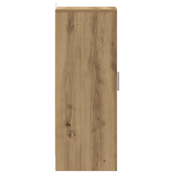 Schuhschrank Artisan-Eiche 32x35x92 cm Holzwerkstoff