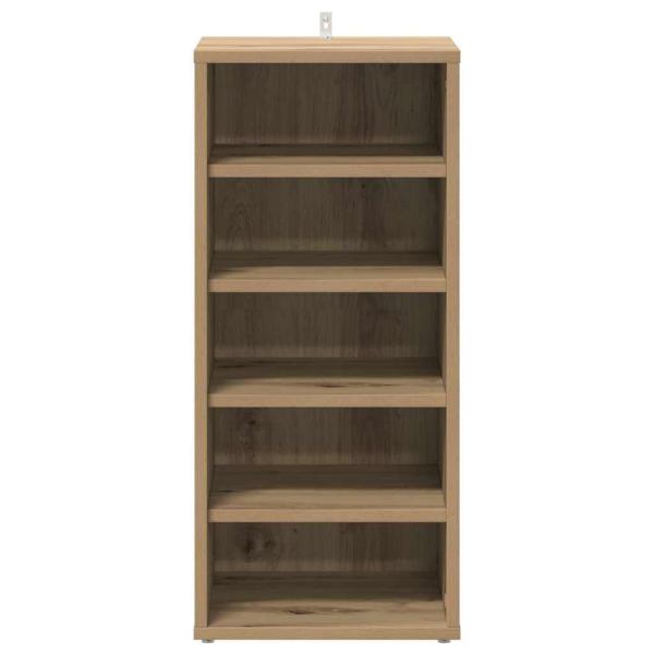 Schuhschrank 32 x 35 x 70 cm Artisan-Eiche 5 Paar Schuhe