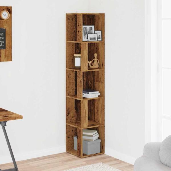 Corner Cabinet 33 x 33 x 165 cm Engineered wood Altholz