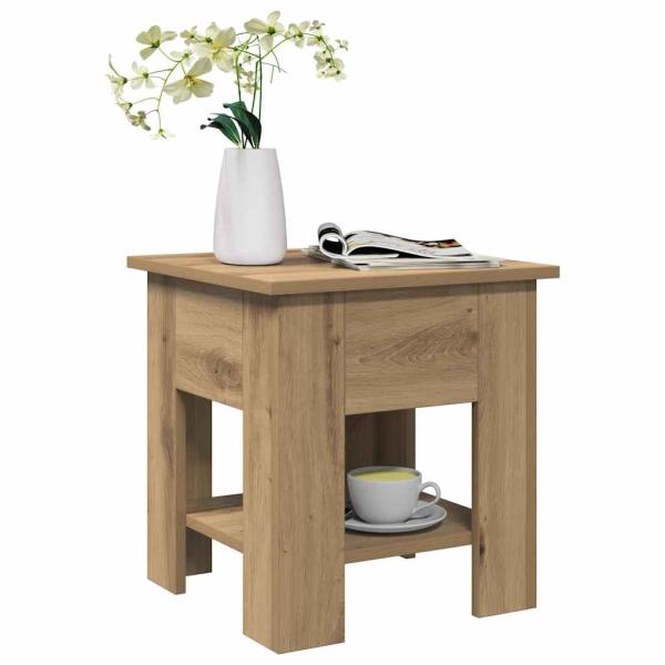 Couchtisch Artisan-Eiche 40x40x42 cm Holzwerkstoff