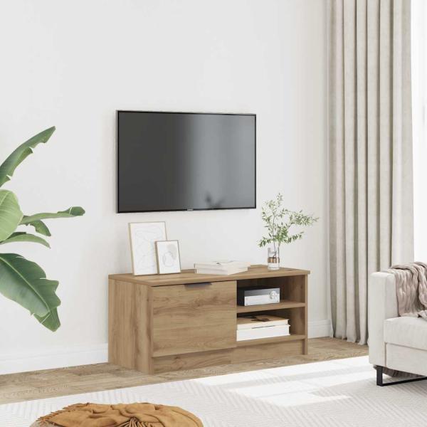 ARDEBO.de - TV-Schrank Artisan-Eiche 80x35x36,5 cm Holzwerkstoff