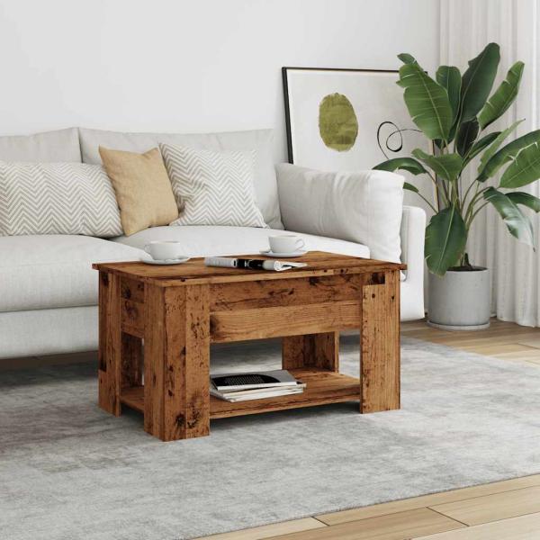 Couchtisch Altholz-Optik 79x49x41 cm Holzwerkstoff