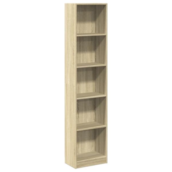 B?cherregal Sonoma-Eiche 40x24x176 cm Holzwerkstoff