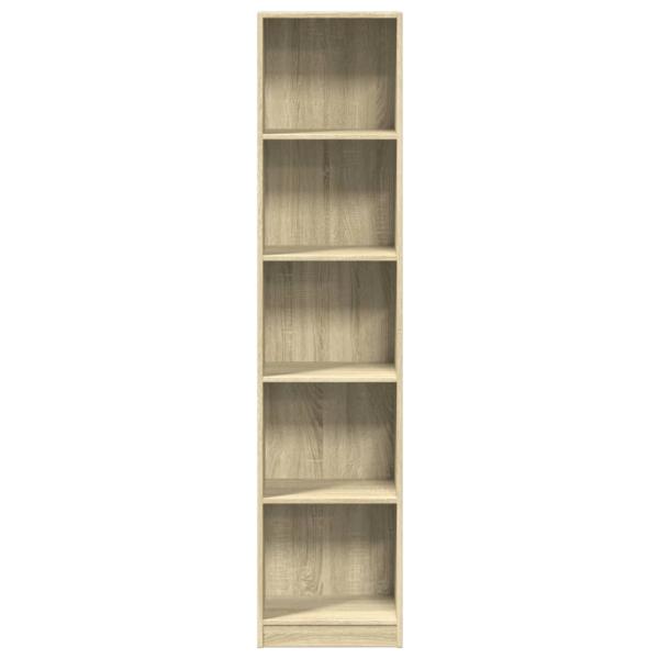 B?cherregal Sonoma-Eiche 40x24x176 cm Holzwerkstoff