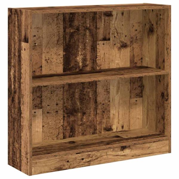 Bücherregal Altholz-Optik 80x24x76cm Holzwerkstoff