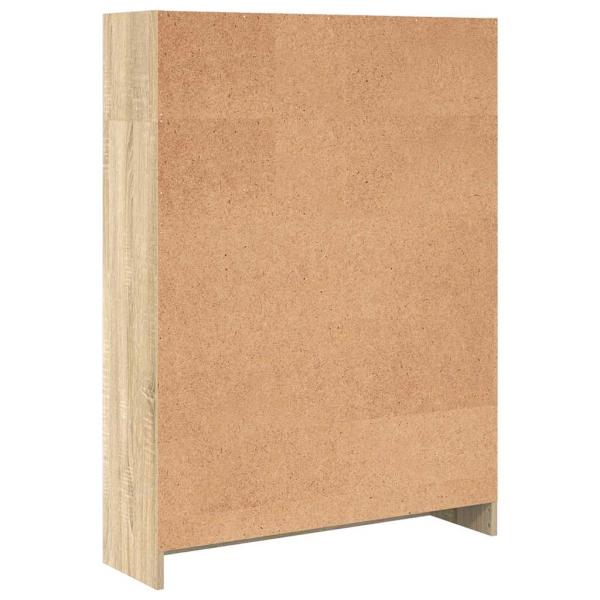 Bücherregal Sonoma-Eiche 80x24x109 cm Holzwerkstoff