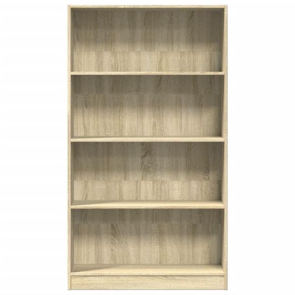 B?cherregal Sonoma-Eiche 80x24x143 cm Holzwerkstoff