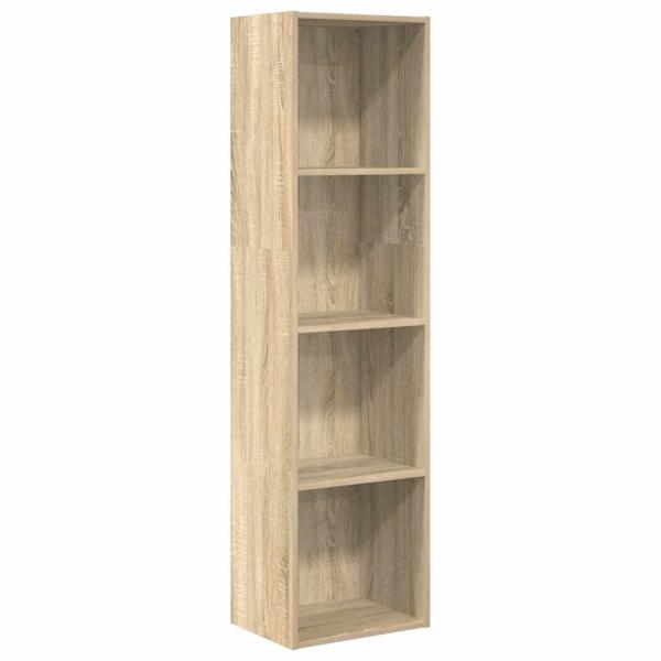 Bücherregal Sonoma-Eiche 40x30x152 cm Holzwerkstoff
