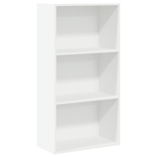B?cherregal Wei? 60x30x114 cm Holzwerkstoff