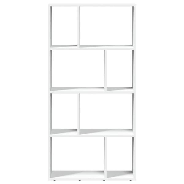 Bücherregal Weiß 60 x 20 x 120,5 cm Holzwerkstoff