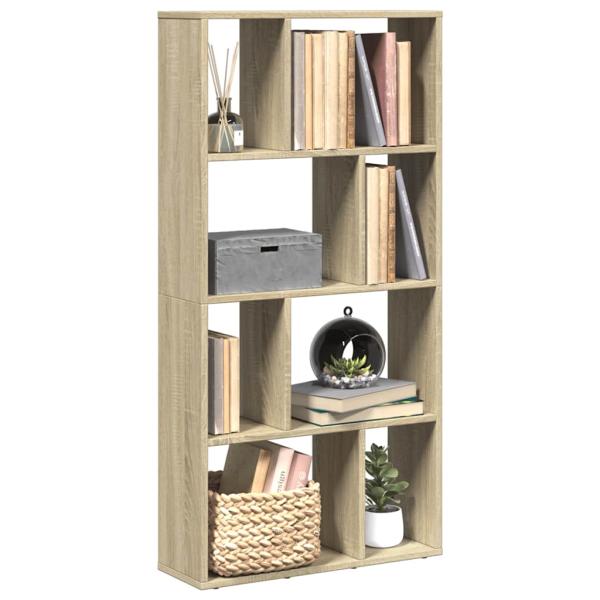 ARDEBO.de - Bücherregal Sonoma-Eiche 60x20x120,5 cm Holzwerkstoff