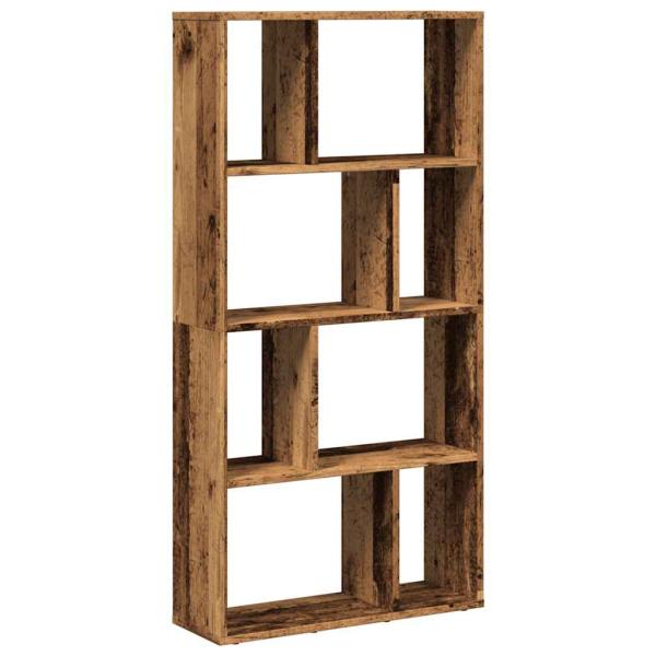 Bücherregal Altholz-Optik 60x20x120,5 cm Holzwerkstoff