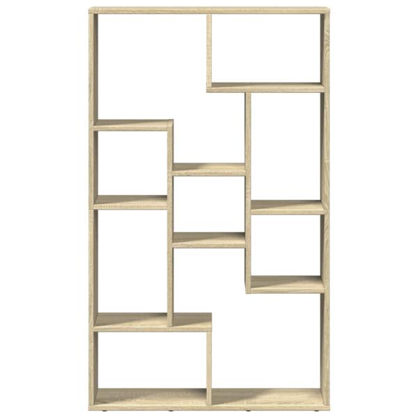 Bücherregal Sonoma-Eiche 72x20x120,5 cm Holzwerkstoff