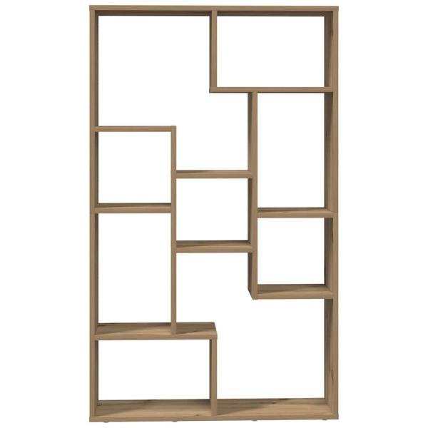 Bücherregal Artisan-Eiche 72x20x120,5 cm Holzwerkstoff