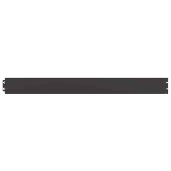 Raseneinfassung 50 Stk. 10 x 103 cm Kaltgewalzter Stahl Schwarz