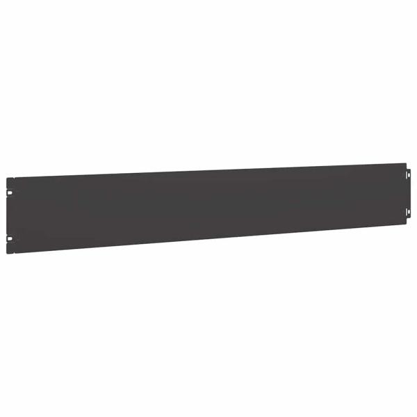 Raseneinfassung 10 Stk. 15 x 103 cm Kaltgewalzter Stahl Schwarz