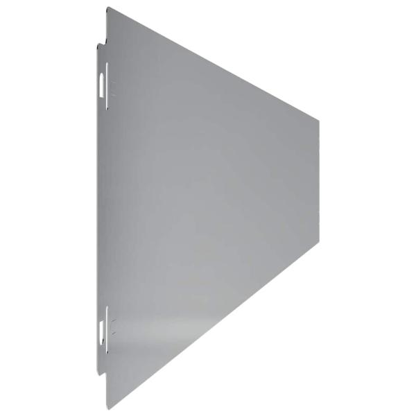 Rasenkanten 10 Stk. 15x103 cm Verzinkter Stahl