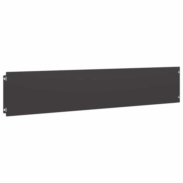 Raseneinfassung 30 Stk. 20 x 103 cm Kaltgewalzter Stahl Schwarz