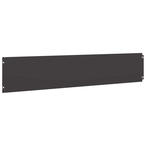 Raseneinfassung 30 Stk. 20 x 103 cm Kaltgewalzter Stahl Schwarz