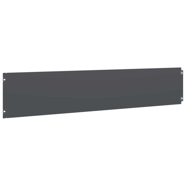 Rasenkanten 30 Stk. Anthrazit 20x103 cm Kaltgewalzter Stahl
