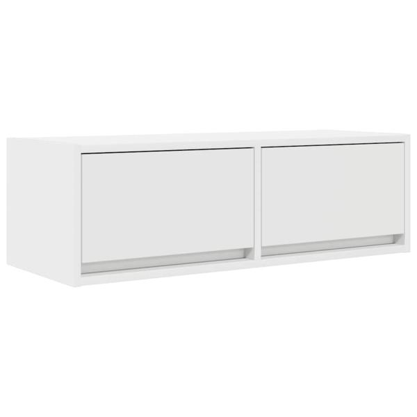 TV-Schränke 2 Stk. Weiß 80x31x25,5 cm Holzwerkstoff