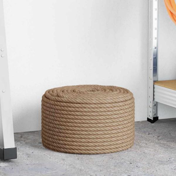 ARDEBO.de - Seil 100% Jute 10 mm 100 m